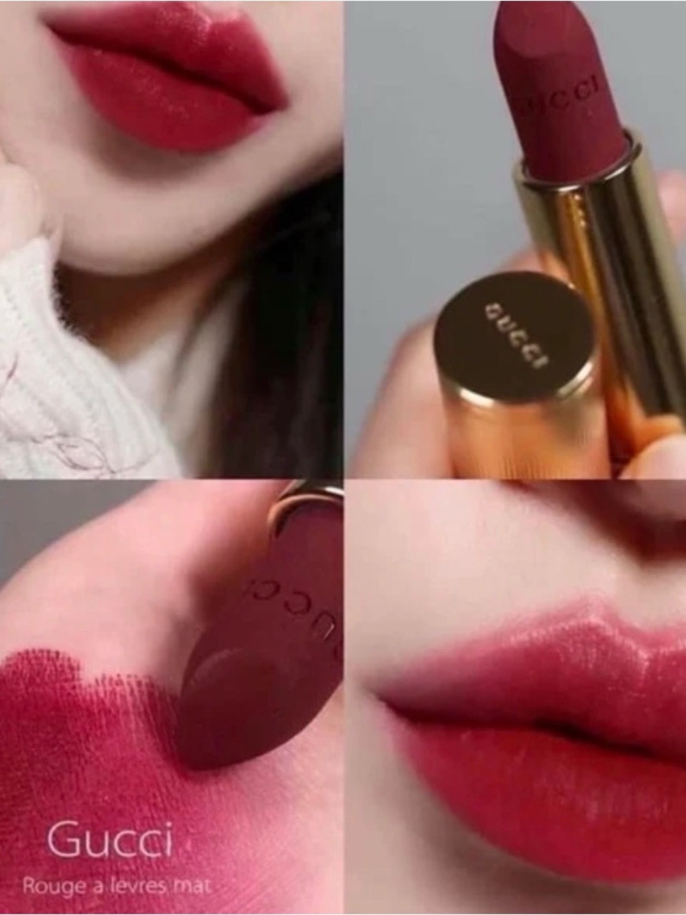 Gucci Rouge a Levres Voile Sheer Lipstick Limited Edition #506 Louisa Red - Picture 6 of 16